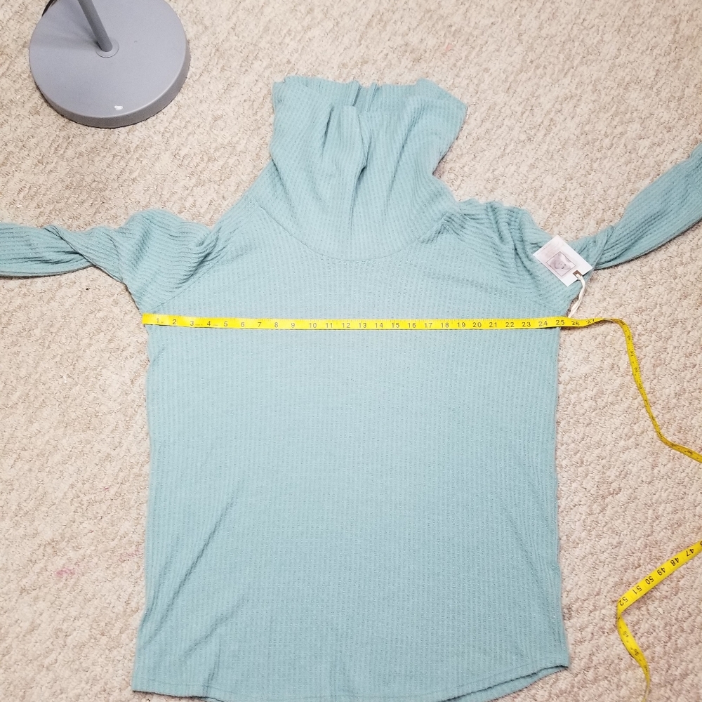 $5☃️H.P Jessica Simpson- Cowl Neck Long  Sleeve Maternity XLTunic - Picture 6 of 10